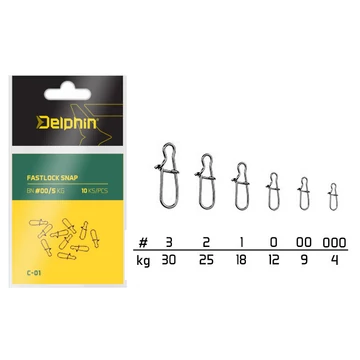 Delphin Fastlock Snap C-01/10db BN2