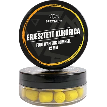 Speciál Mix 12 mm ERJESZTETT KUKORICA Fluo Wafters Dumbell