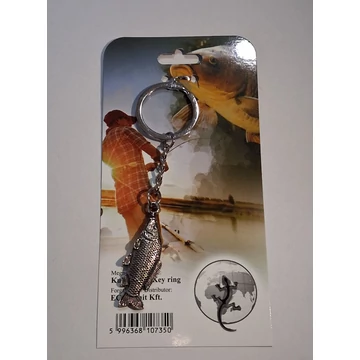 Kulcstartó - Ponty (fém)