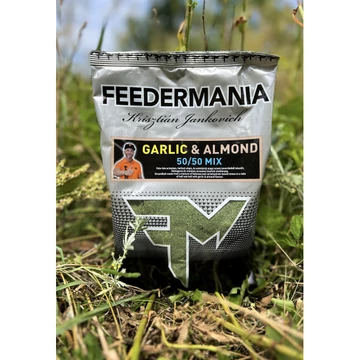 Feedermánia GROUNDBAIT 50/50 MIX GARLIC & ALMOND etetőanyag