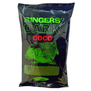 Ringers Groundbait Dark Coco (kókuszos, sötétzöld etetőanyag) 1kg