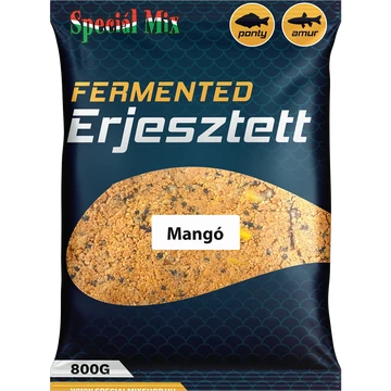Speciál mix Erjesztett Mangó etetőanyag 800g