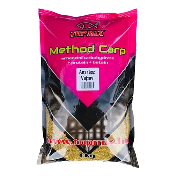 TOP MIX Method Carp Ananász - Vajsav etetőanyag 1kg
