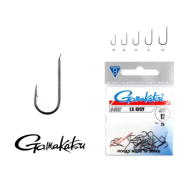 GAMAKATSU LS-1312F horog 10-es méret 25db/cs