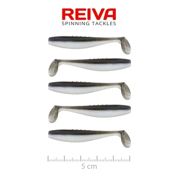 Reiva Flat Minnow Shad 5cm 5db/cs gumihal (Magic Fish)