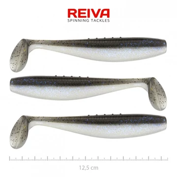 Reiva Flat Minnow shad 12,5cm gumihal 3db/cs (Magic Fish)