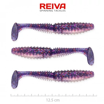 Reiva Zander Power Shad 12,5cm gumihal 3db/cs (Purple Pearl)
