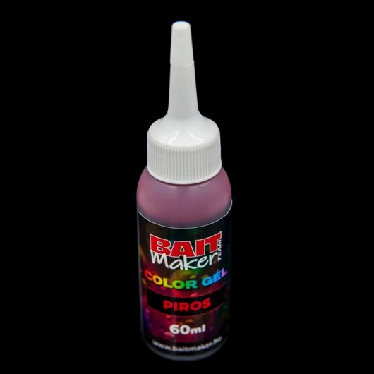BAIT MAKER Color Gél PIROS 60 ml
