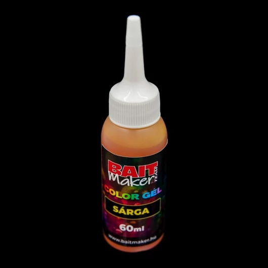 BAIT MAKER Color Gél SÁRGA 60 ml