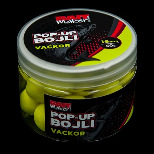 BAIT MAKER Pop Up Bojli 16 mm Vackor (körtés) 50 g