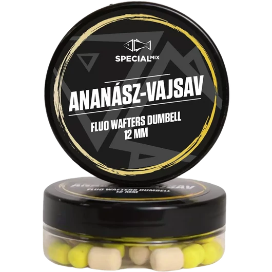 Speciál Mix12 mm ANANÁSZ-VAJSAV Fluo Wafters Dumbell