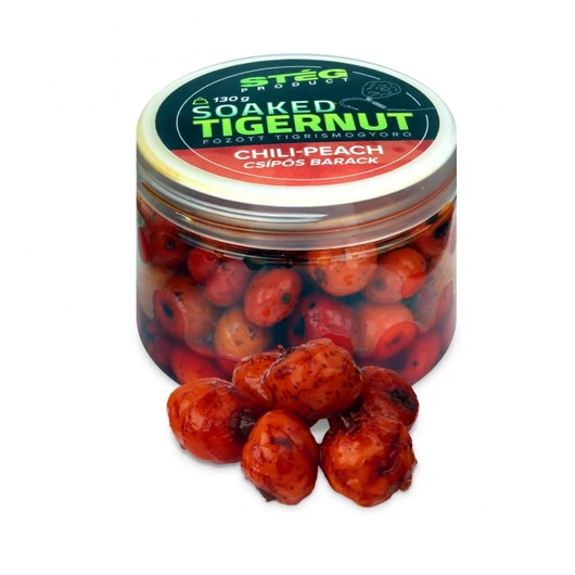 STÉG Soaked Tigernut 130g Chili-peach (csípős barack, áztatott)