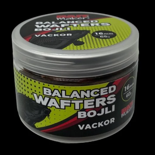 BAIT MAKER Balanced Wafter bojli VACKOR (édes, körtés) 16mm