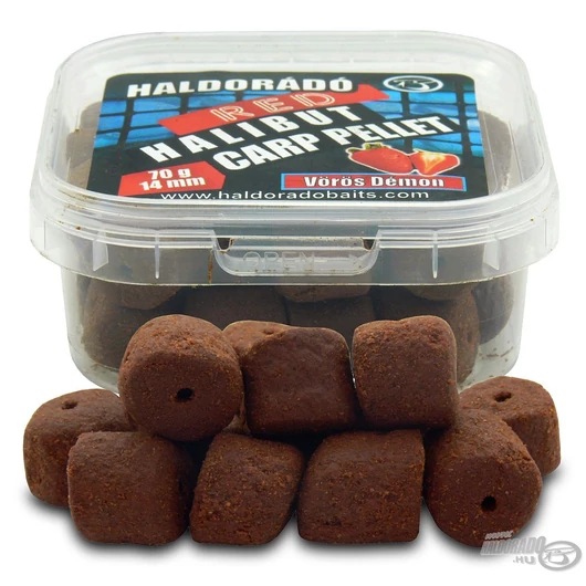 HALDORÁDÓ Red Halibut Carp Pellet 14 mm - Vörös Démon