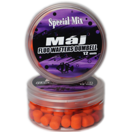 Speciál Mix 12 mm MÁJ Fluo Wafters Dumbell