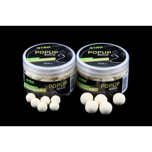 Stég Product Pop Up Boilie 13mm N-BUTYRIC ACID 50gr