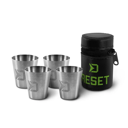 Delphin RESET 4in1 Rozsdamentes acél pohár készlet 