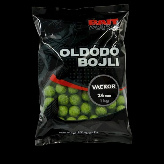 BAIT MAKER Oldódó bojli 24 mm Vackor (körtés) 1 kg