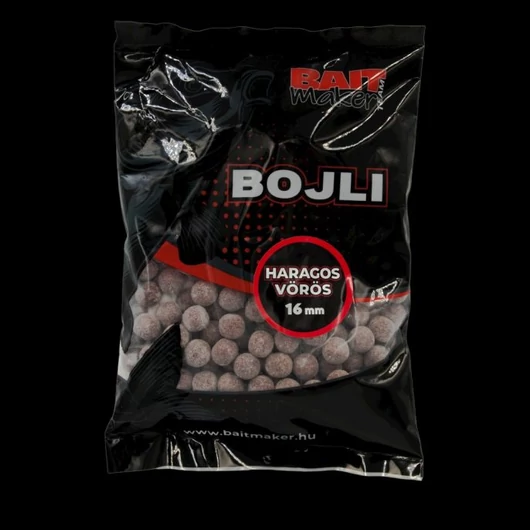 BAIT MAKER Bojli 16 mm HARAGOS VÖRÖS (fűszeres, csípős) 800 g