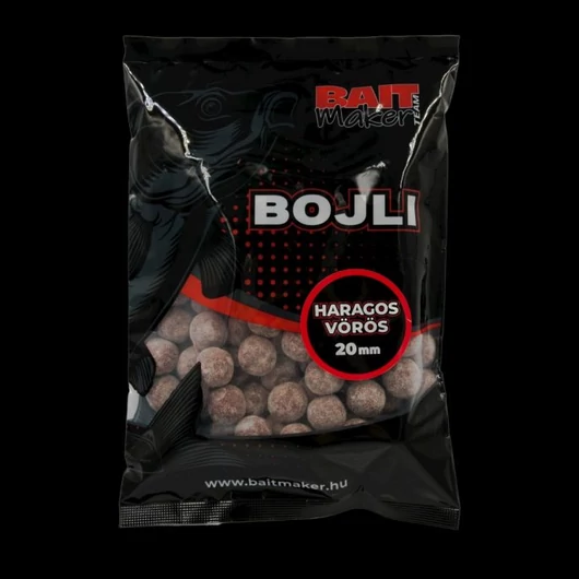 BAIT MAKER Bojli 20 mm HARAGOS VÖRÖS (fűszeres, csípős) 800 g