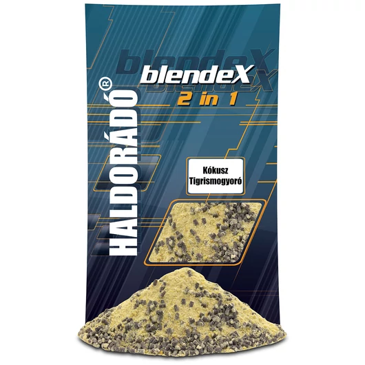 Haldorádó BlendeX 2 in 1 - Kókusz + Tigrismogyoró etetőanyag 800g