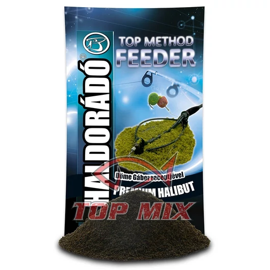 Haldorádó TOP Method Feeder - Premium Halibut etetőanyag 800g