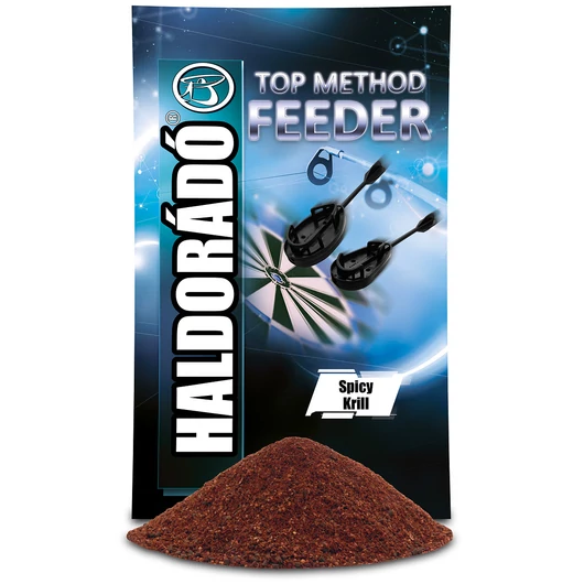 Haldorádó TOP Method Feeder - Spicy Krill etetőanyag 800g