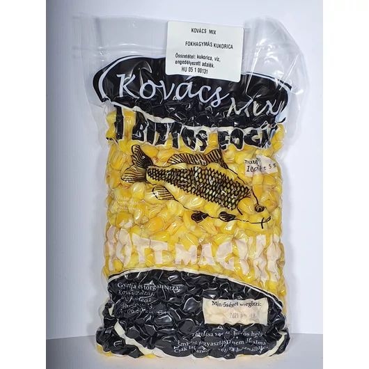 KOVÁCS MIX FOKHAGYMÁS FŐTT KUKORICA 1KG