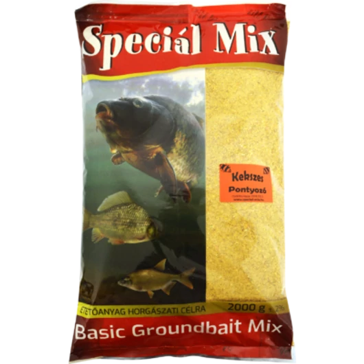 Speciál-mix Kekszes pontyozó 2 kg-os etetőanyag