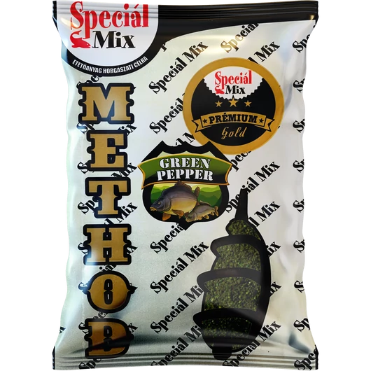 Speciál Mix Prémium Method GREEN PEPPER etetőanyag 800g
