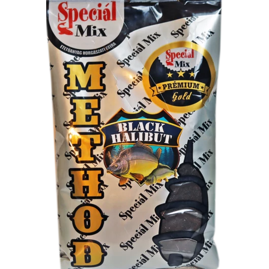 Speciál Mix Prémium Method Black Halibut 800g