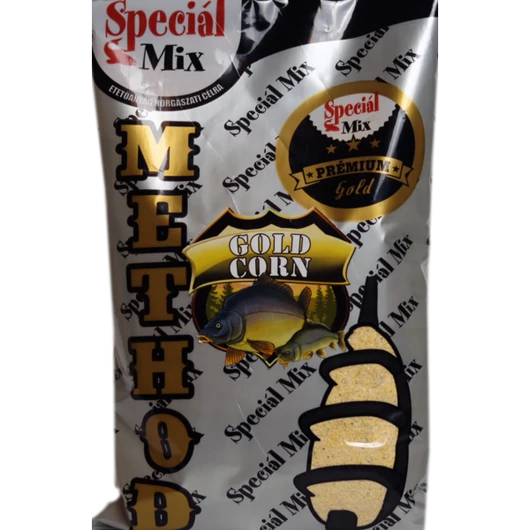 Speciál Mix Prémium Method Gold Corn Etetőanyag 800g