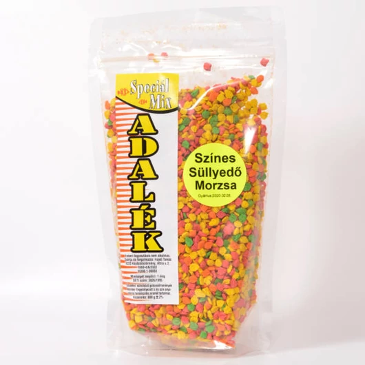 Speciál-mix színes süllyedő morzsa (durva szemcseméretű) 500g