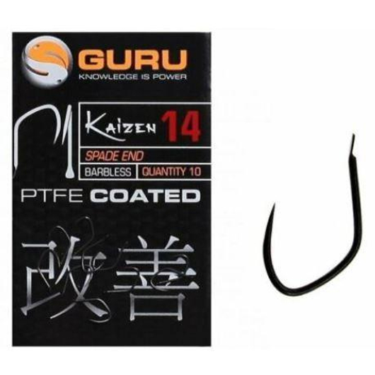GURU Kaizen Hook (Barbless/Spade End) 14-es horog (szakáll nélküli/lapkás)