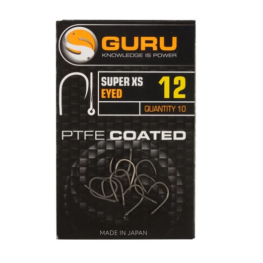 GURU Super XS hook 8-as horog (szakáll nélküli/füles)