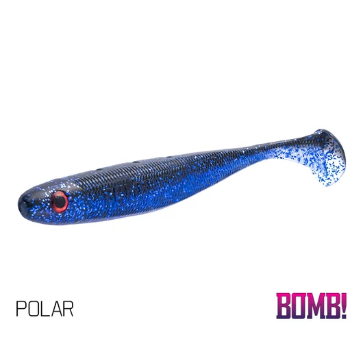 Delphin BOMB! Gumihal Rippa 5db 10cm POLAR