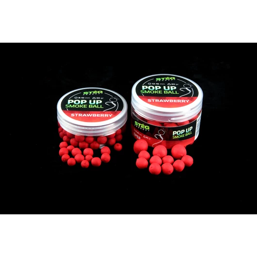 Stég Product Pop Up Smoke Ball 12-16 mm STRAWBERRY 40gr 