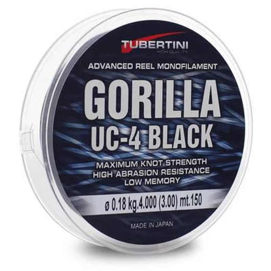 Tubertini Gorilla UC4 Black 0,25mm 150m zsinór