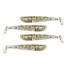 Kép 1/3 - Nevis IMPULSE SHAD 10CM 4DB/CS ARANY FLITTER